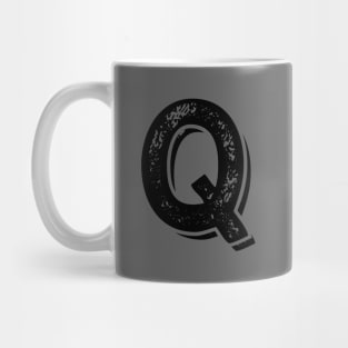 Capital Letter Q Name Initial Monogram Mug